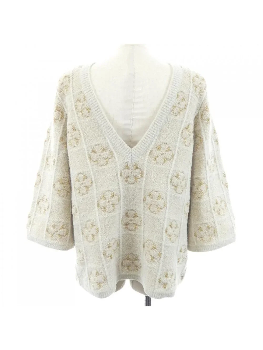 Chanel Knit Sweater Beige